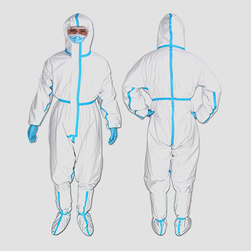 Qu'est-ce qui rend une combinaison de protection blanche d'une seule pièce efficace pour bloquer la poussière et les microbes ?